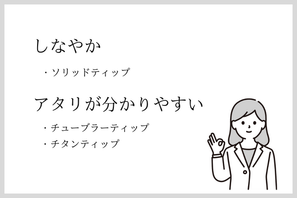 ロッドのティップについて